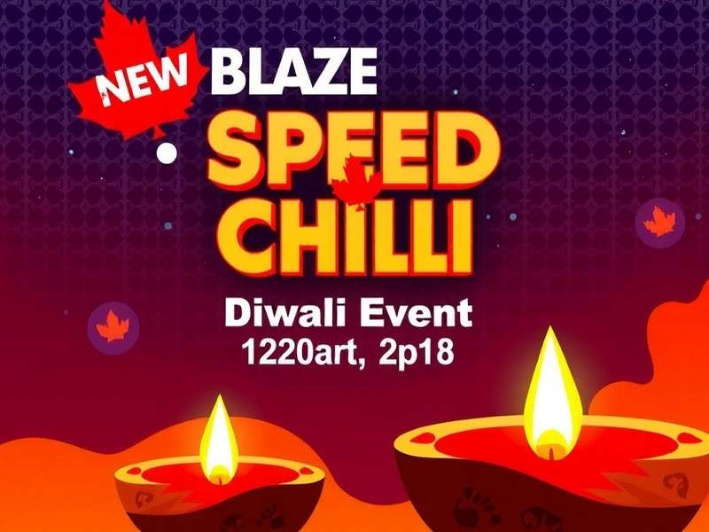 Blaze Speed Chilli Diwali Event